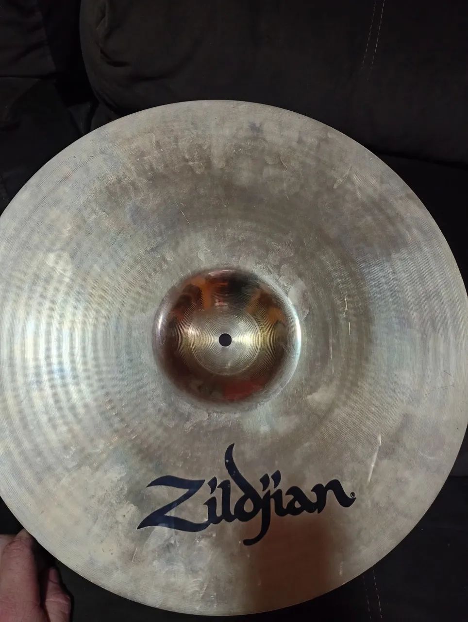 Prato zildjian a custom crash 18 polegadas semi novo - Foto 3