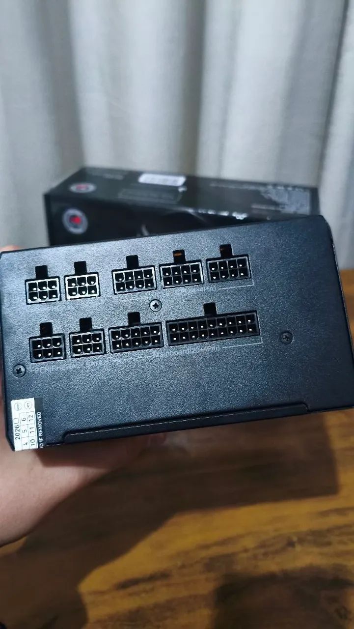 Fonte 650w rise mode elektra full modular - Foto 3
