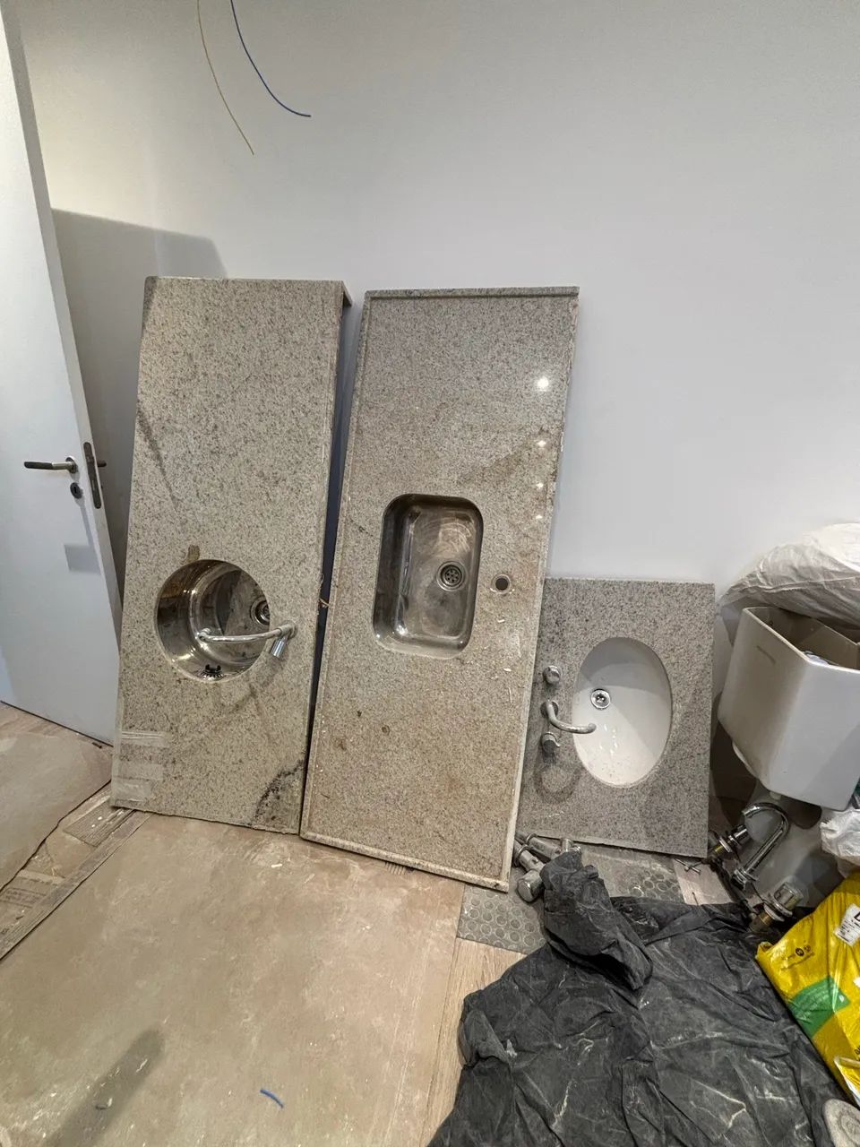 3 pias de Granito