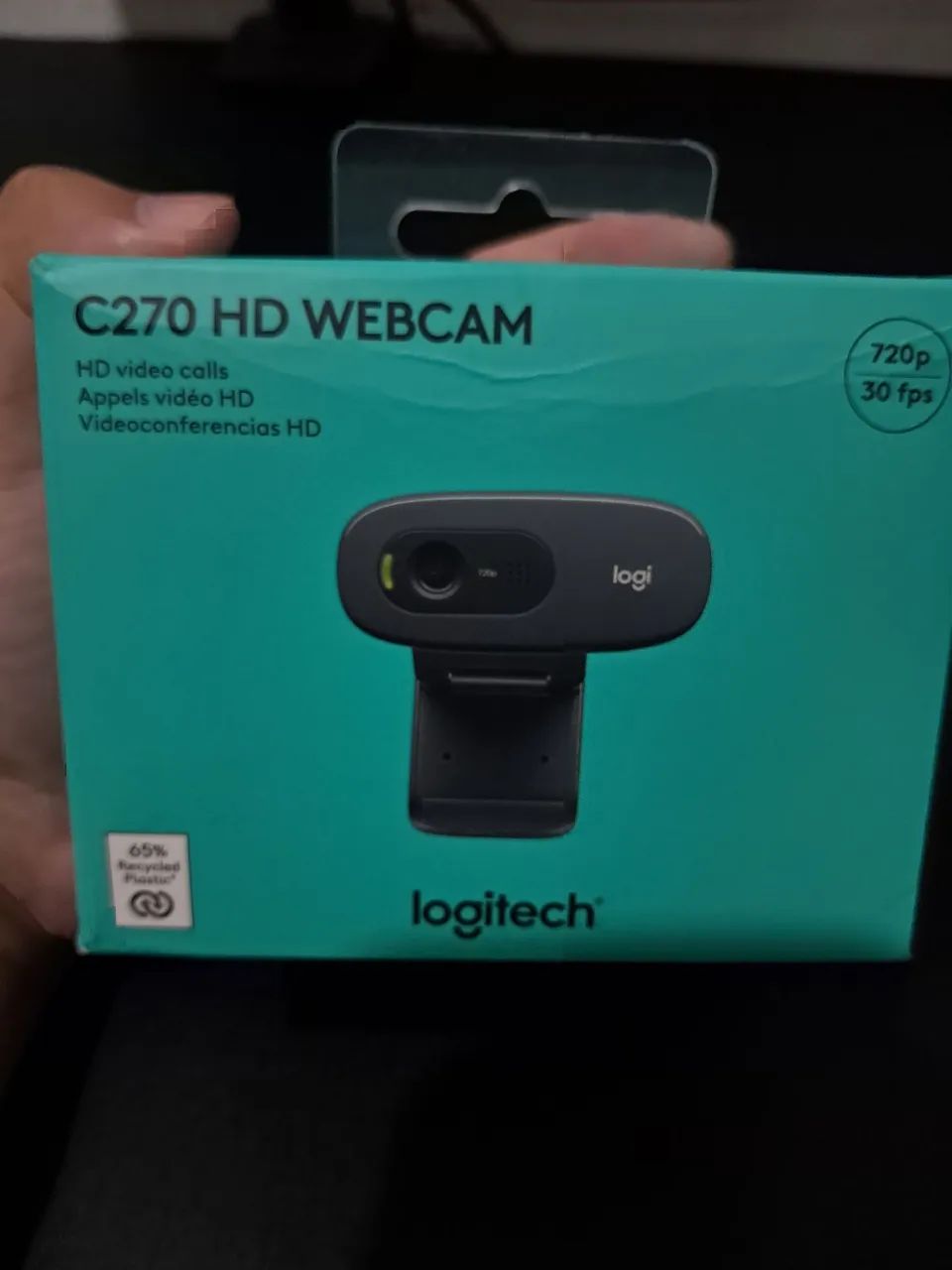 Webcam Logitech C270 - Nova - Foto 2