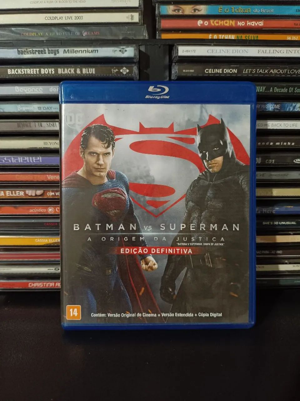 Lote Blu-ray DC - O Homem de Aço e Batman Vs Superman - Foto 5
