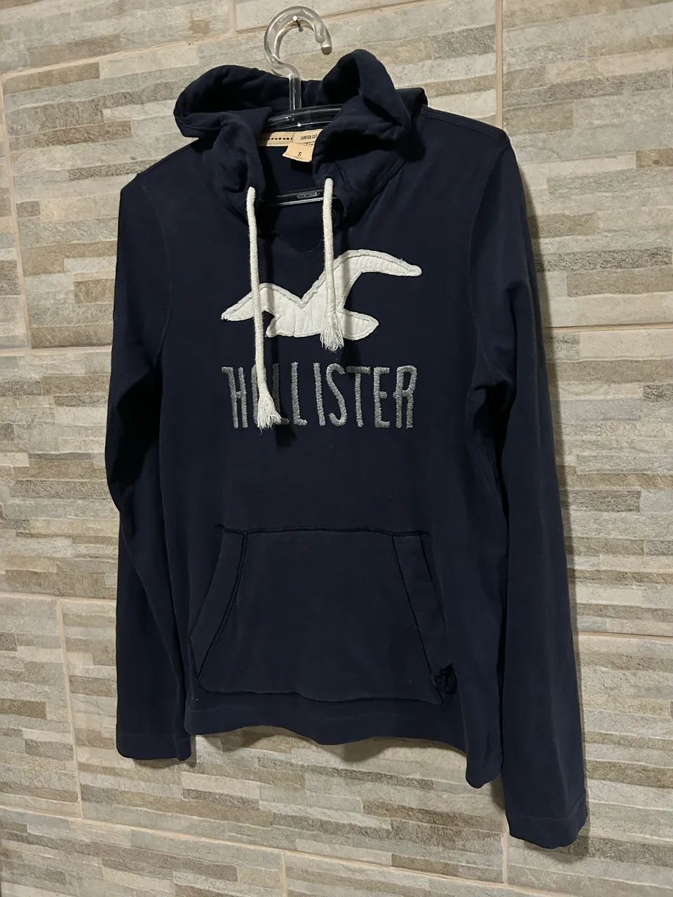 Blusa moletom azul Hollister p - Foto 2
