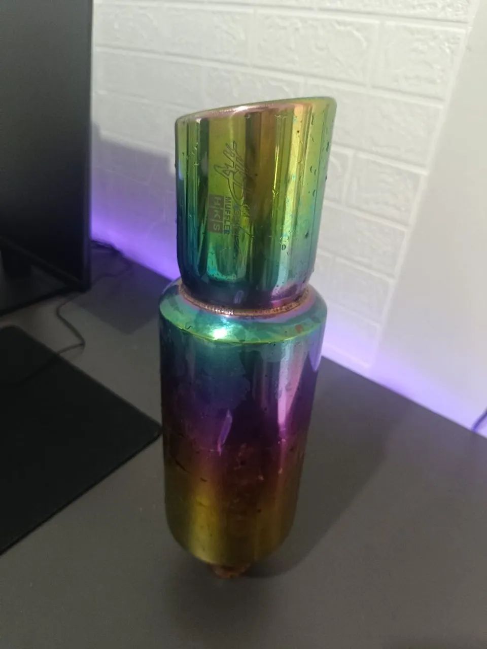 Abafador escapamento esportivo HKS gradient - Foto 2