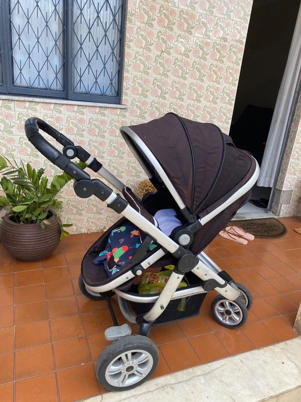 Carrinho de bebê com Moisés  - Foto 3