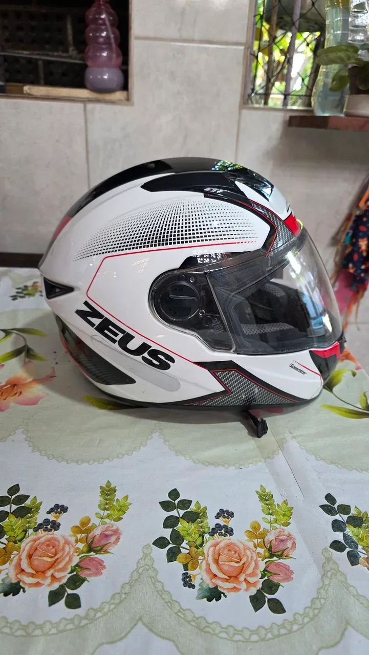 XERES×XERES×XERES 3点セット！ ブーツ交換可能　2680 Capacete Zeus 57 58 - Ferramentas de Construção - Estância Velha