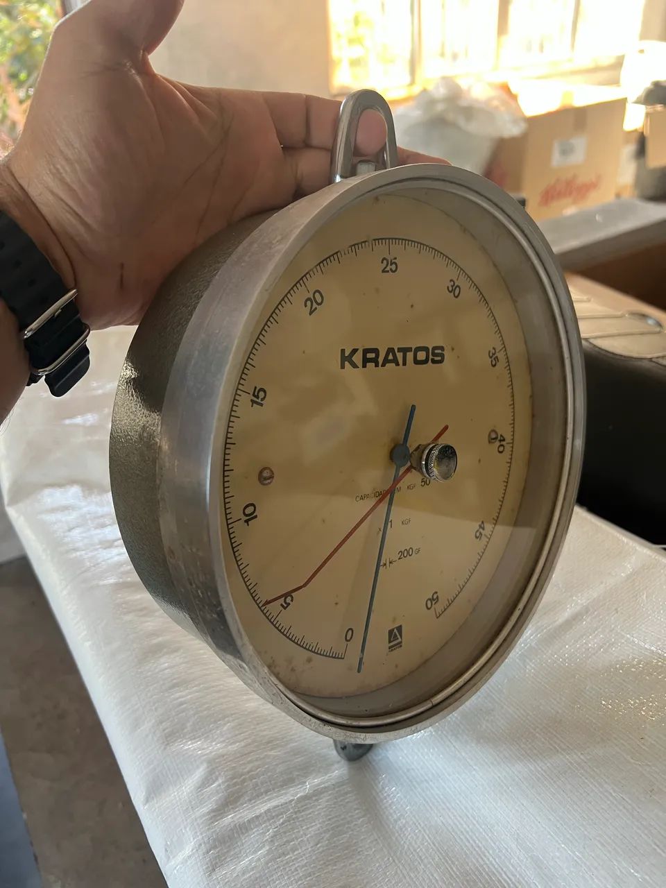 Dinamômetro Kratos 50 kgf - Foto 3