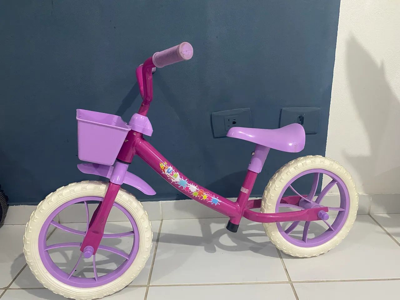Bicicleta Equilíbrio Infantil Aro 12  - Foto 5
