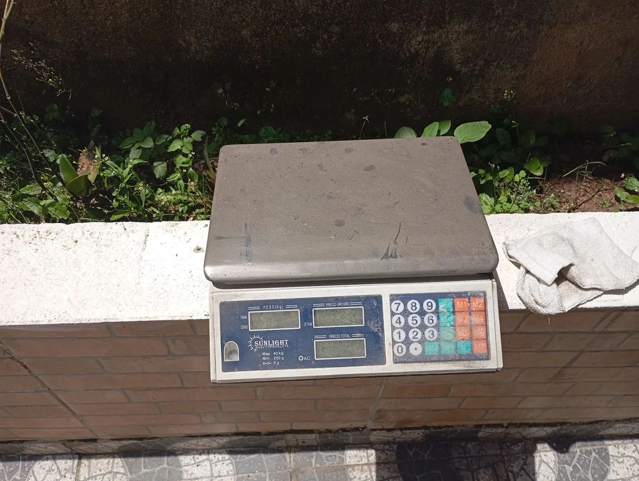 Balança para pesagem 