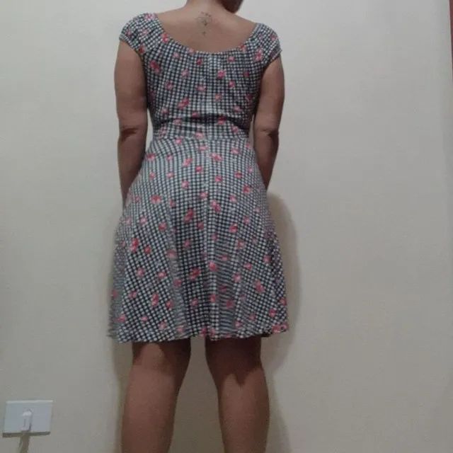 vestido em viscose e elastano Up Close tam. 38 - Foto 2