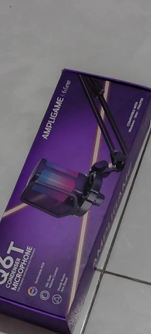 Microfone fifine pra hoje