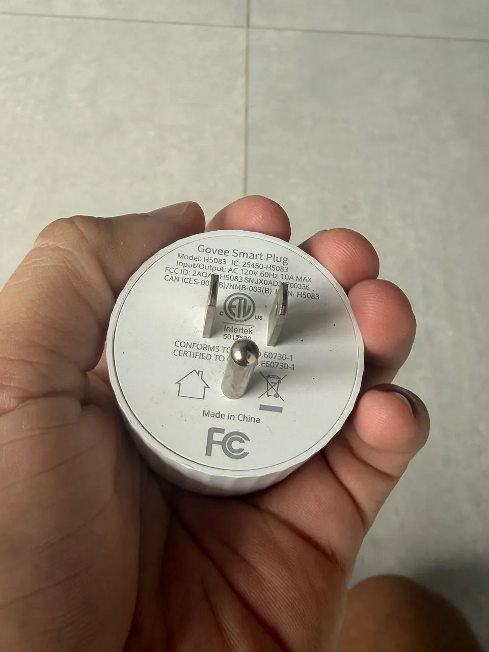 Govee Smart Plug, modelo H5083 - Foto 2