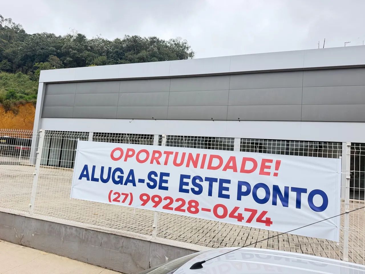 Alugo área Comercial