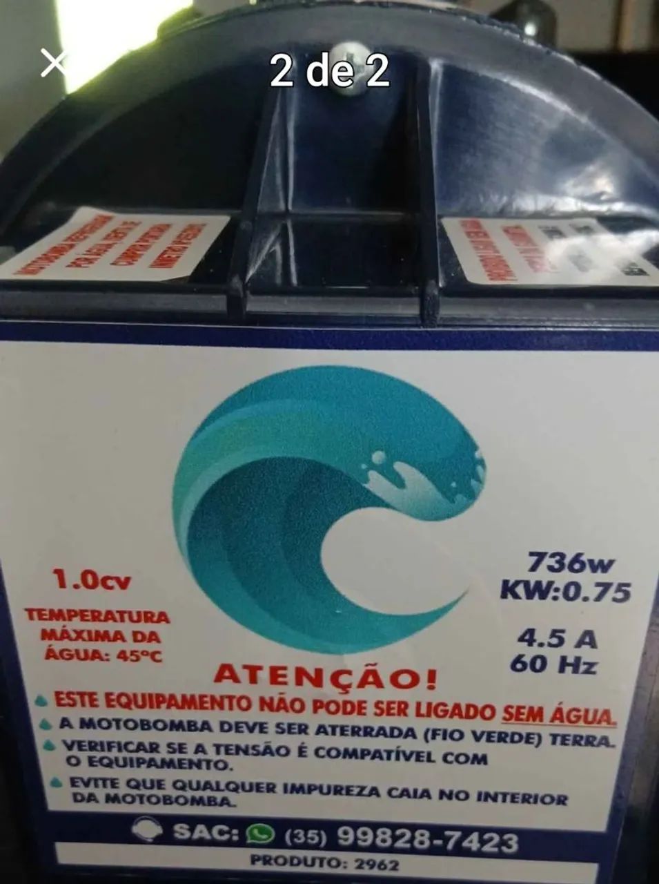 Vendo motobomba  - Foto 2