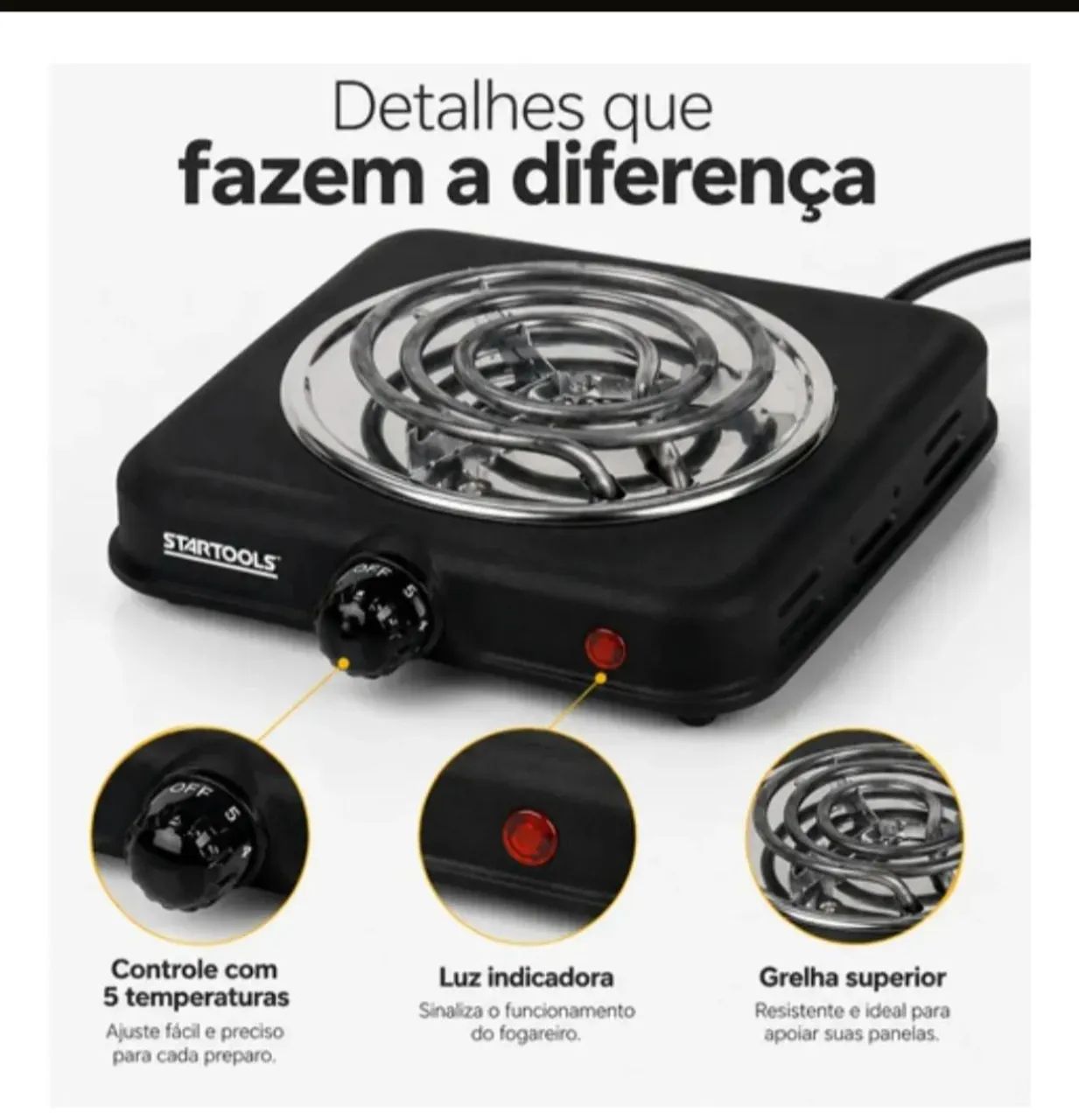 Fogareiro 70 reais  - Foto 2