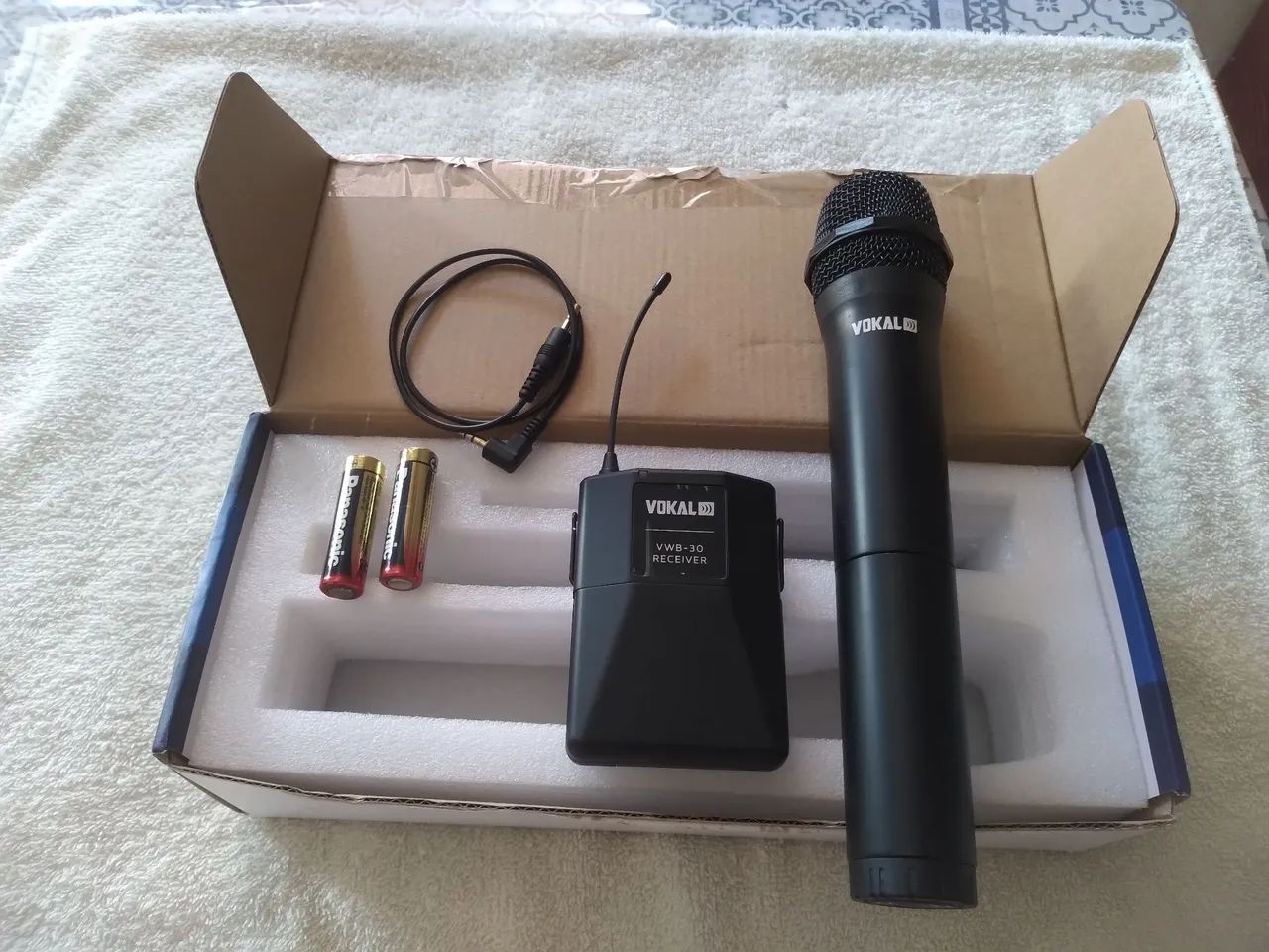 MICROFONE SEM FIO VOKAL VWB-30 