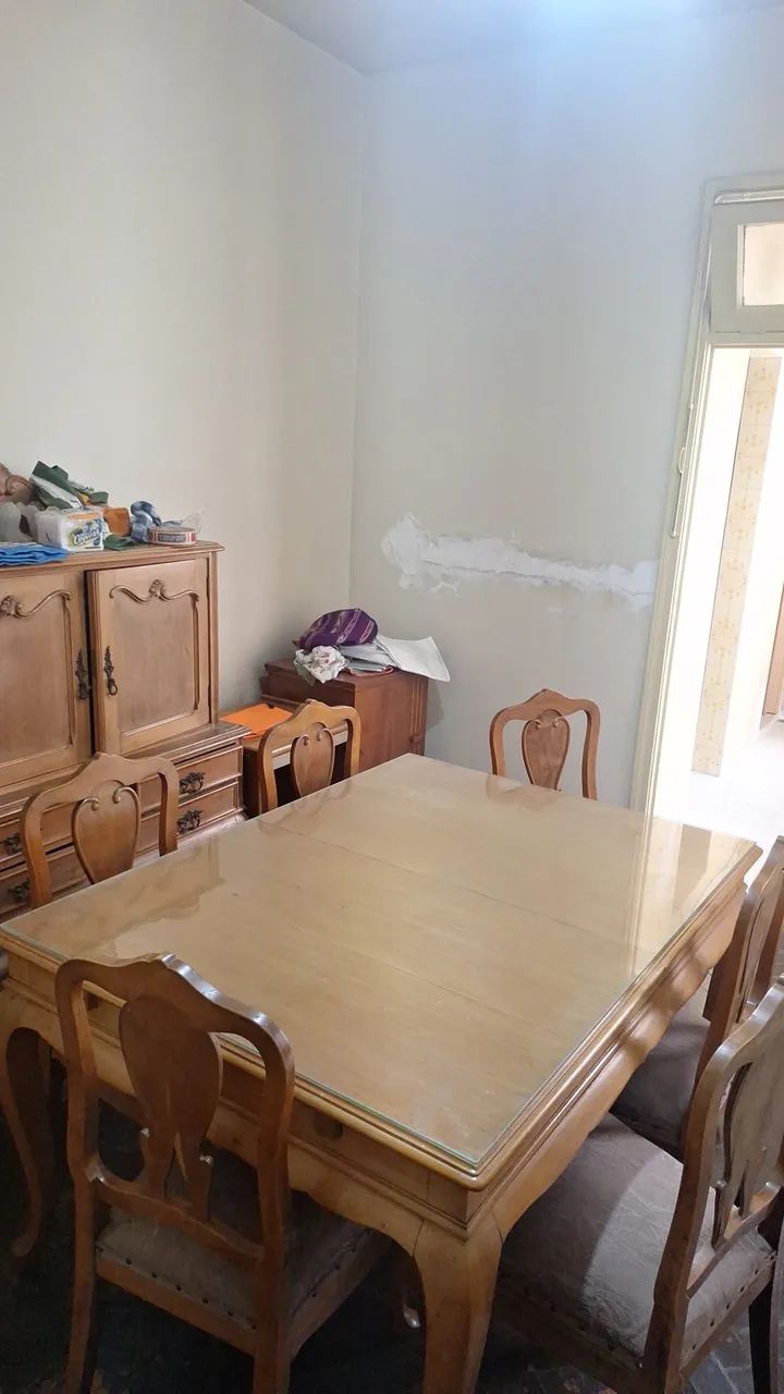 Conjunto Mesa de Jantar em Madeira Maciça   - Foto 3