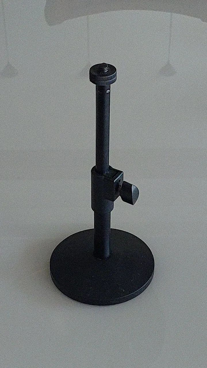 Pedestal para microfone ou camera