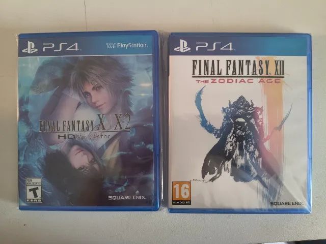 PS4 Final Fantasy X e XII remaster (vendo separado)