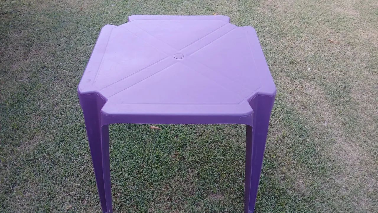 Mesas plásticas 