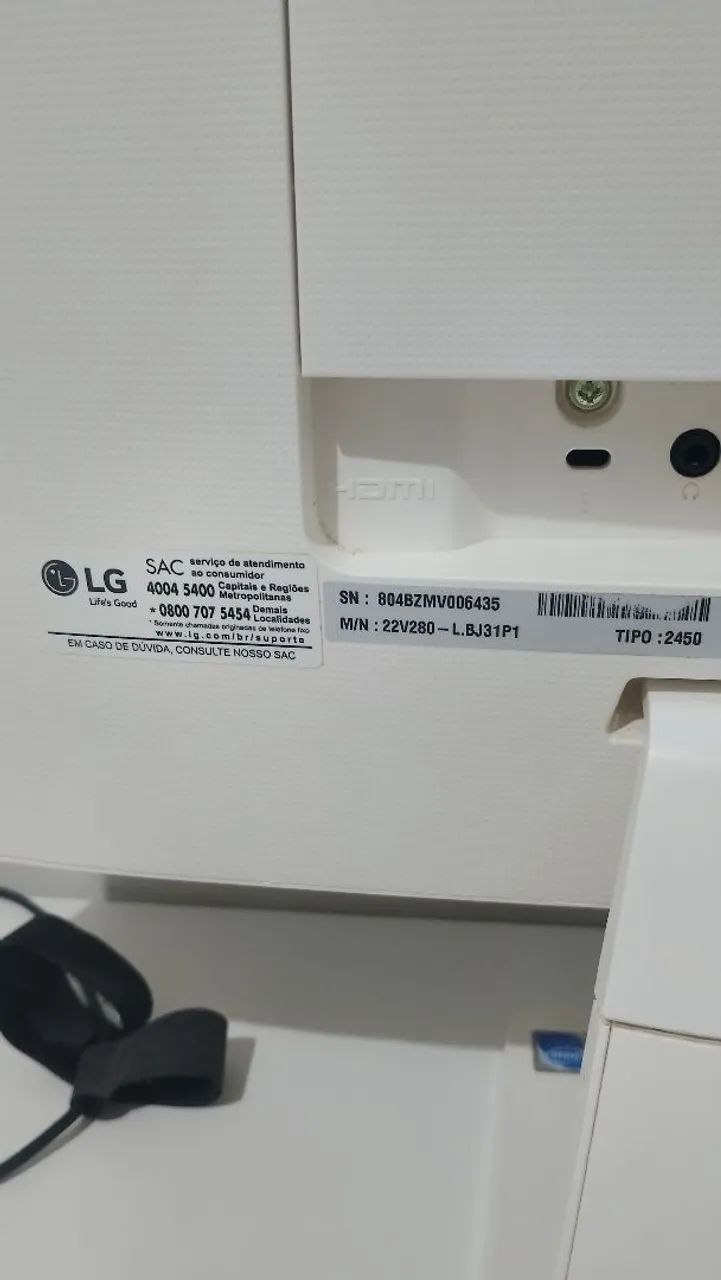 Computador LG All-in-One 22V280-L.BJ31P1 - Foto 4