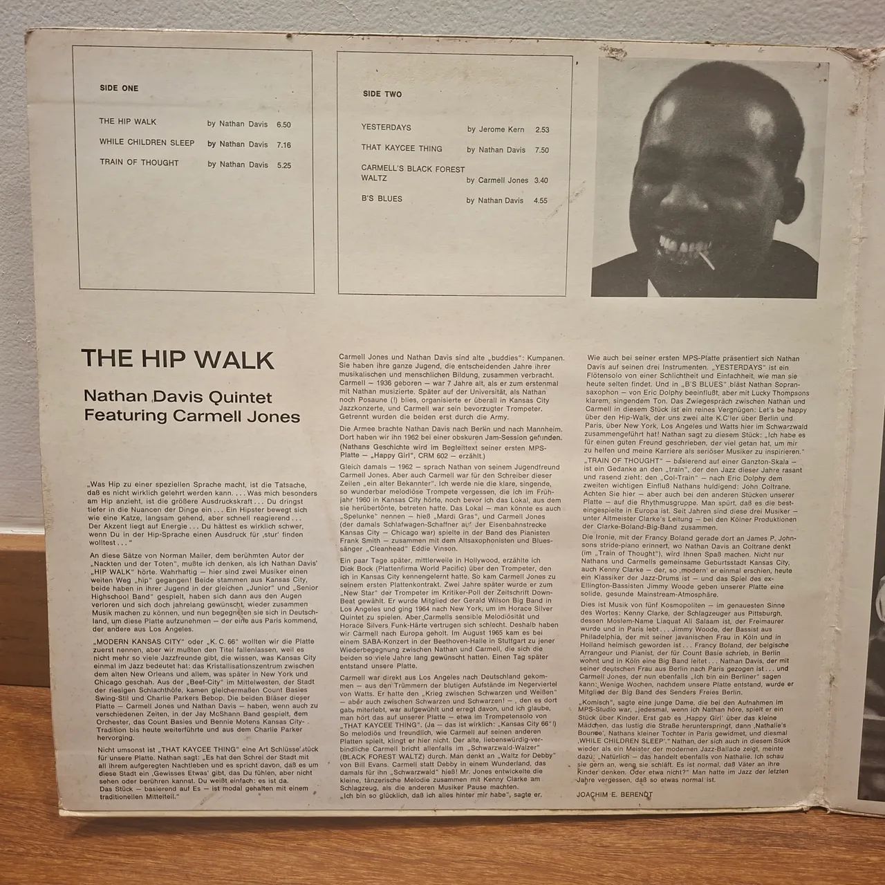 RARO! LP The Hip Walk / Nathan davis Quintet & Carmell Jones - CDs