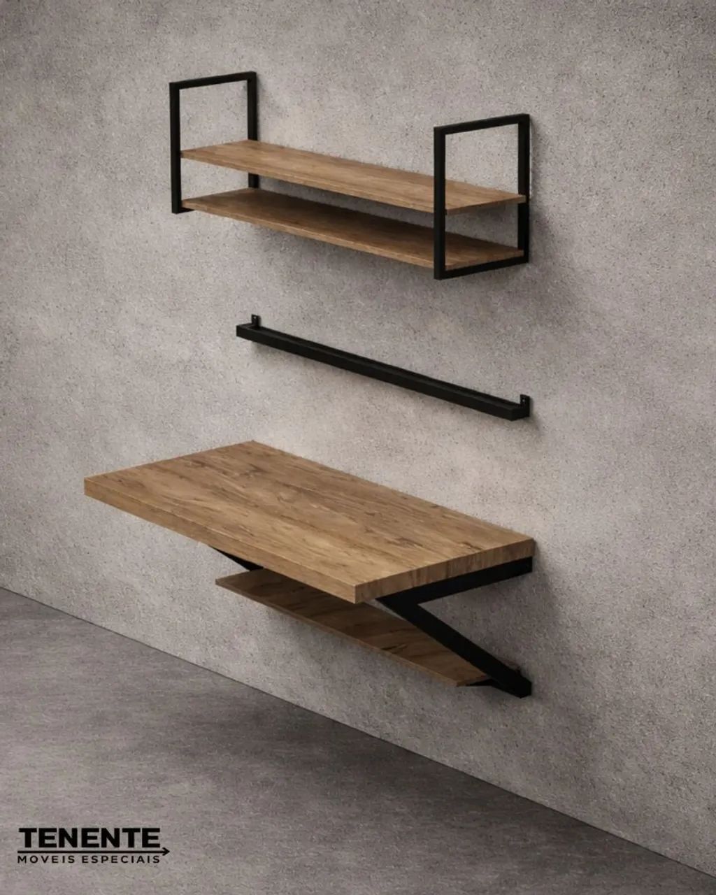 Móveis Estilo industrial sob medida 
