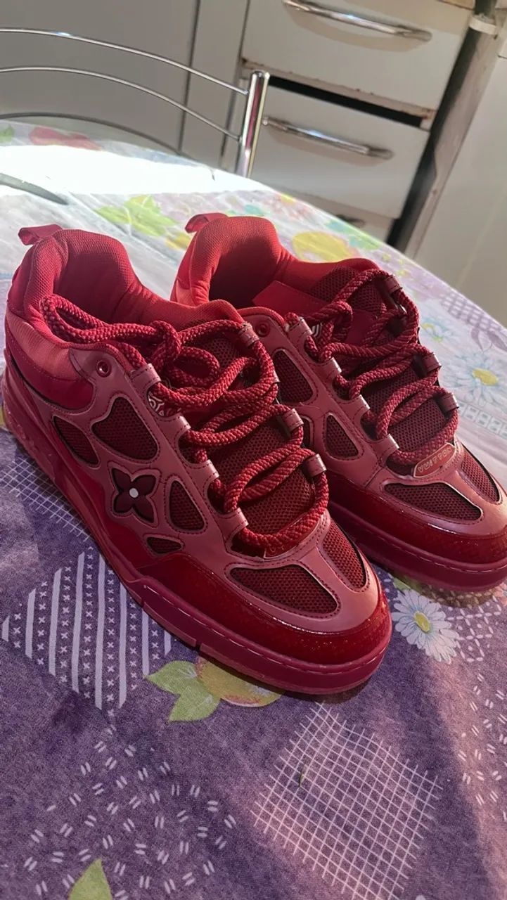 Tênis vermelho 
