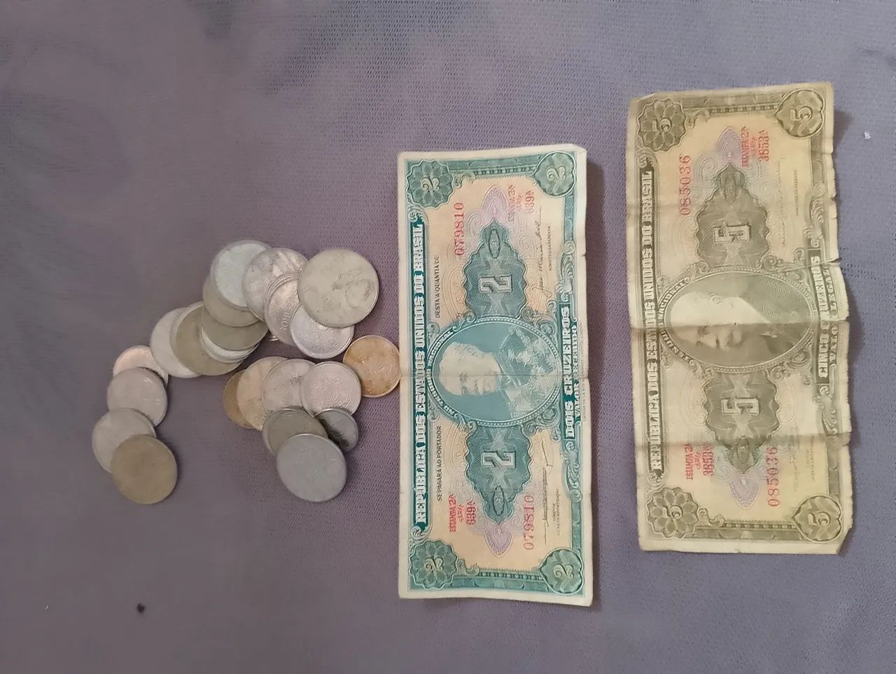Moedas e cédulas antigas para colecionador - Foto 2