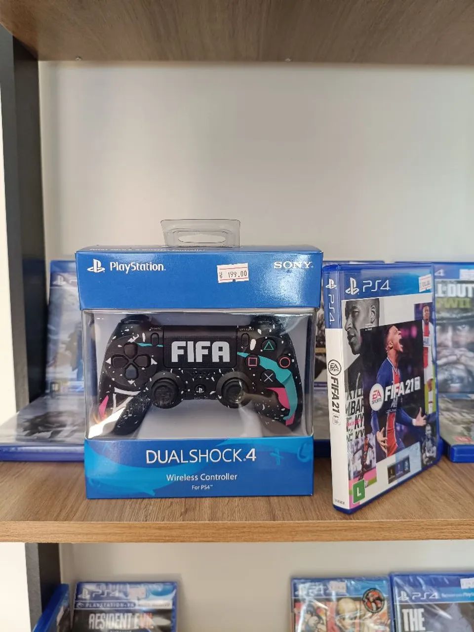 Controle ps4 personalizado sem fio compatível com Pc e tv 