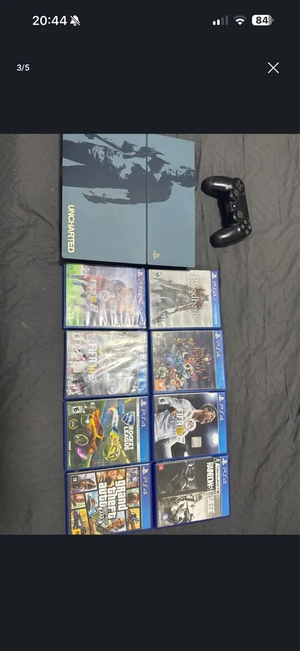 PS4 Versão Limitada Uncharted - Foto 3