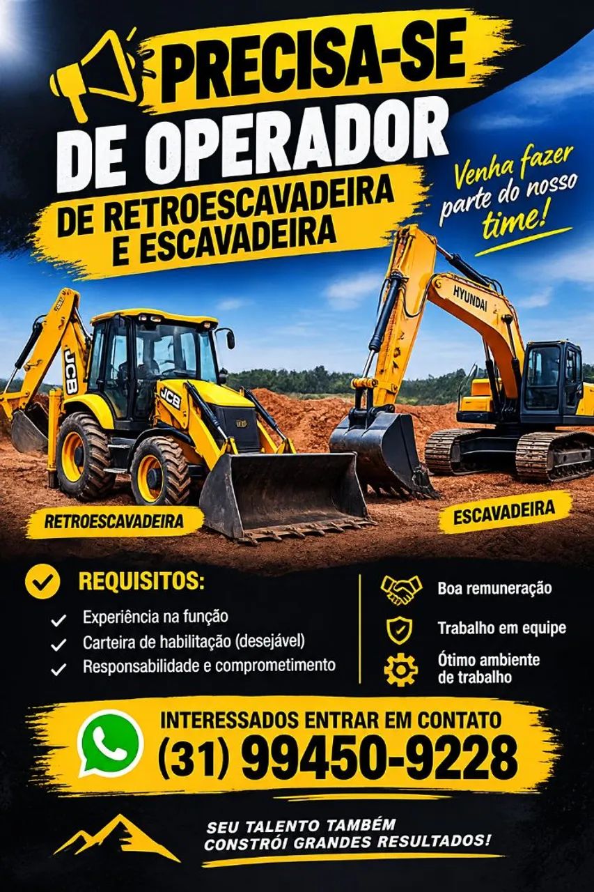 Precisa-se de operador