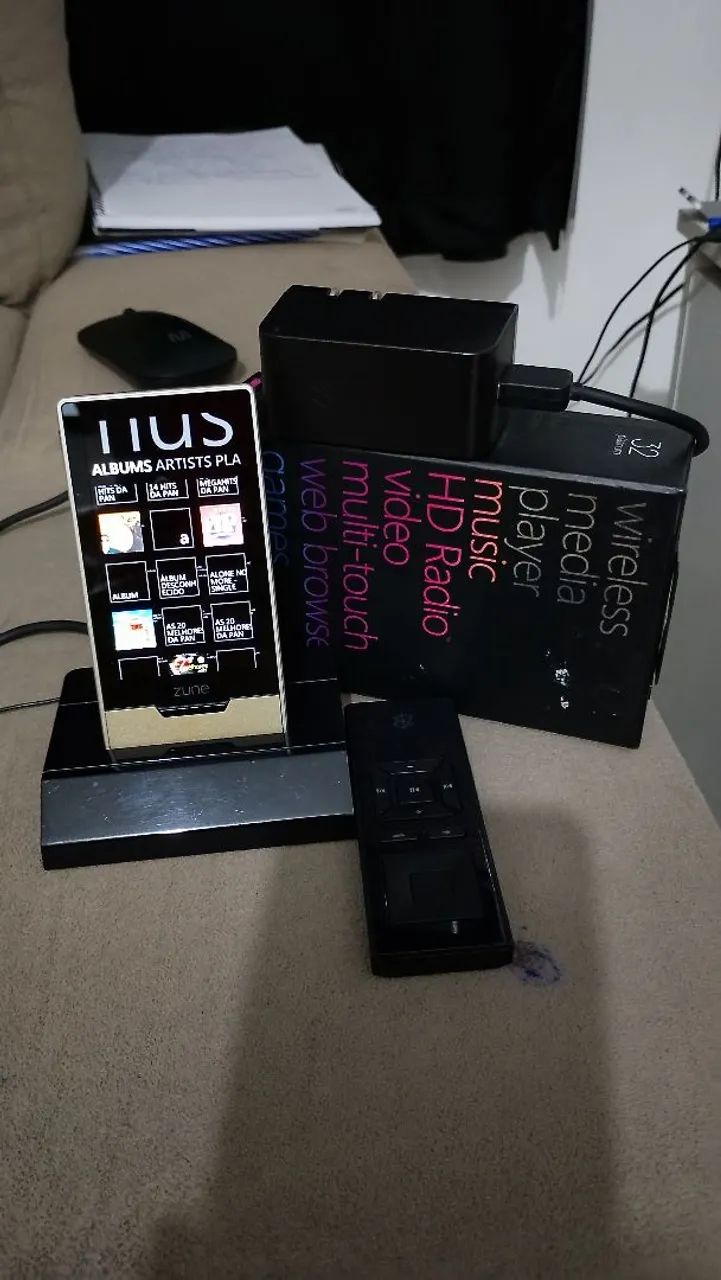 Tocador de música e vídeo Microsoft zune - Foto 3