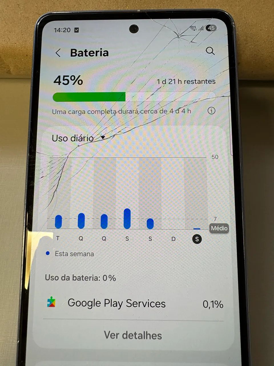 Galaxy A53 5g azul - 128gb