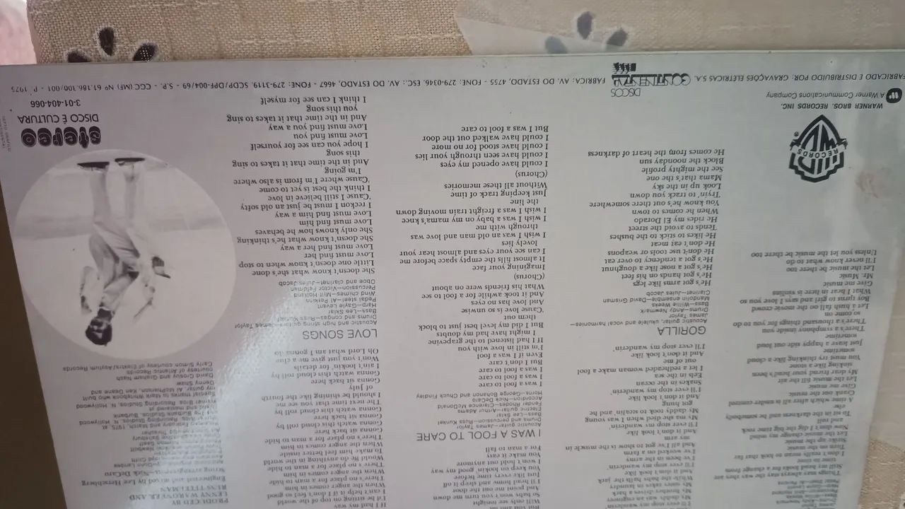 LP James Taylor Gorilla - Foto 5