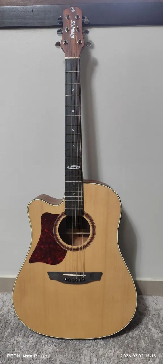 Violão canhoto Strinberg 
