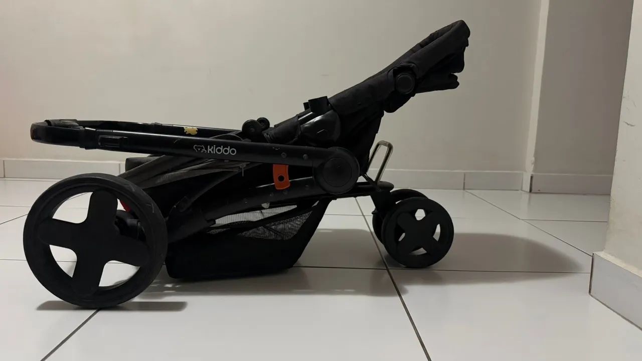 Carrinho Bebê + Bebê Conforto Kiddo  - Foto 2