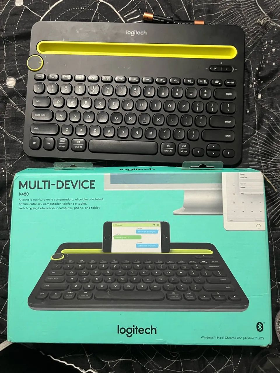 Teclado Logitech K480 Bluetooth Multi-Device - Foto 4