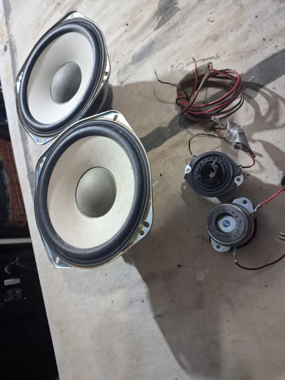 Par de autofalante com Twitter 4ohmes  150w  
