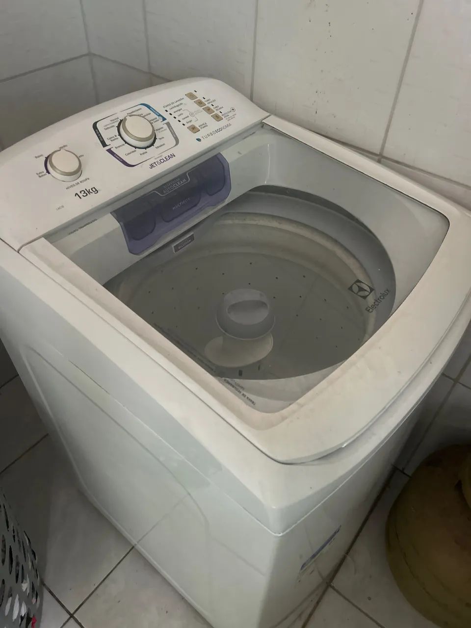 Máquina de lavar eletrolux