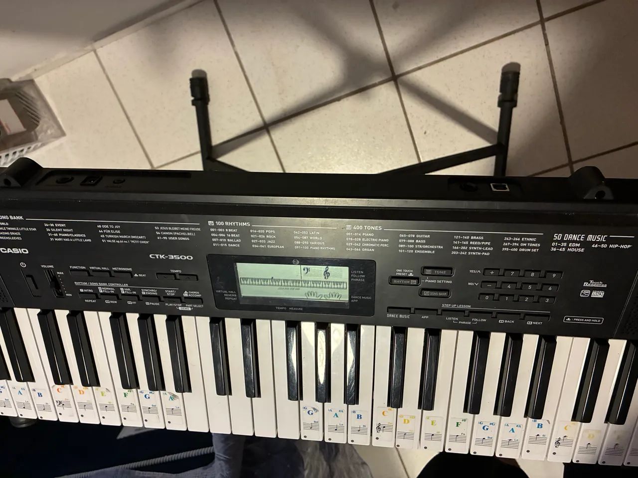 TECLADO MUSICAL CASIO CTK-3500  - Foto 3