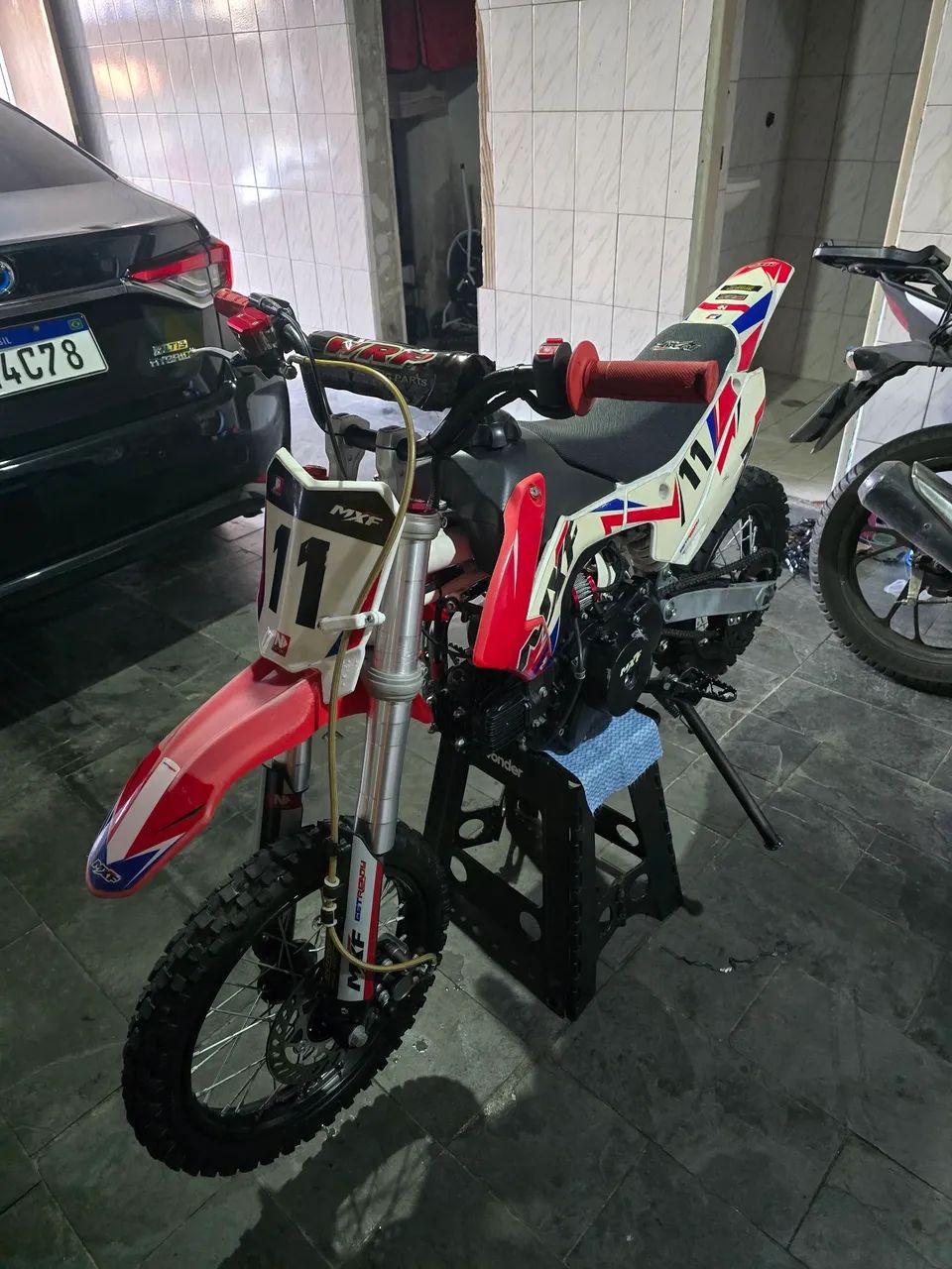 MXF 100cc 2018 Vermelha  - Foto 4