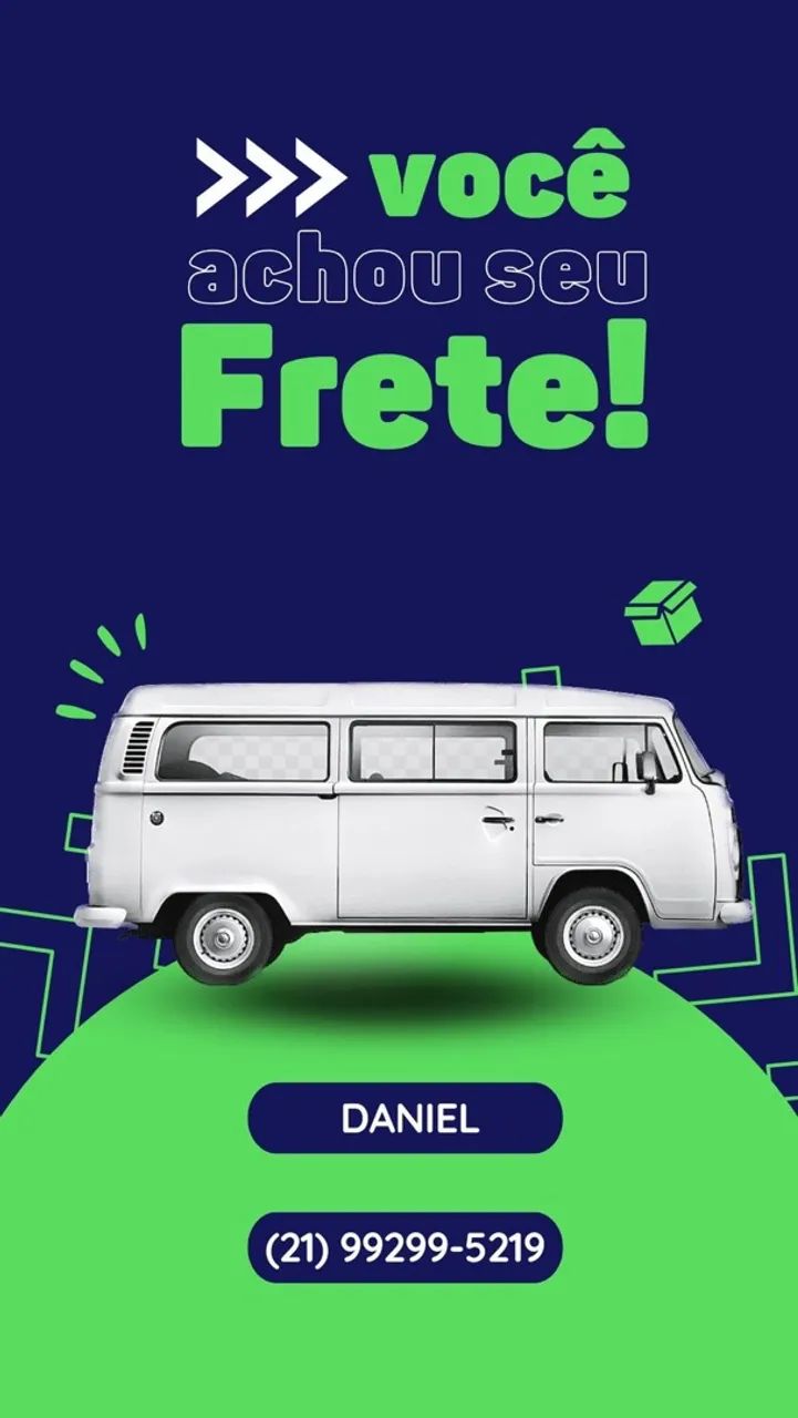 Frete kombi fechada