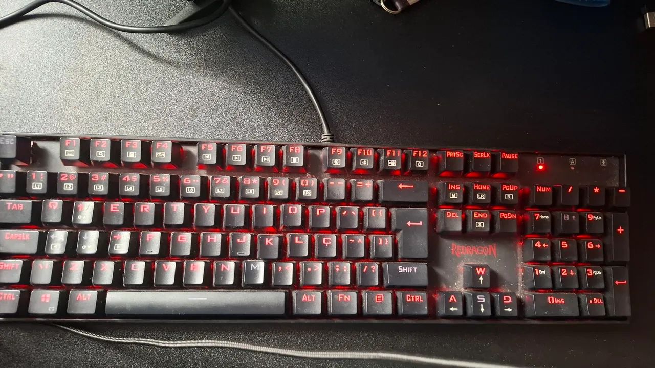Teclado mecânico redragon mitra - Foto 2