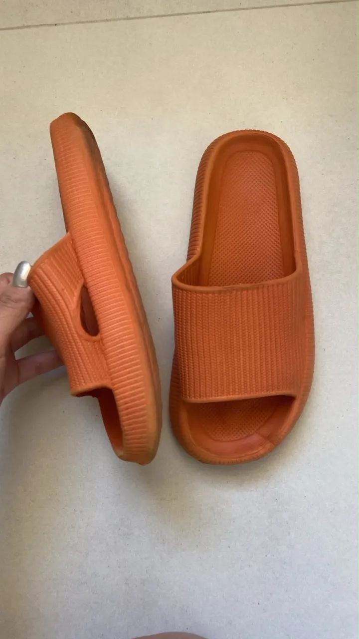 CHINELO LARANJA - TAMANHO 36 - Foto 2