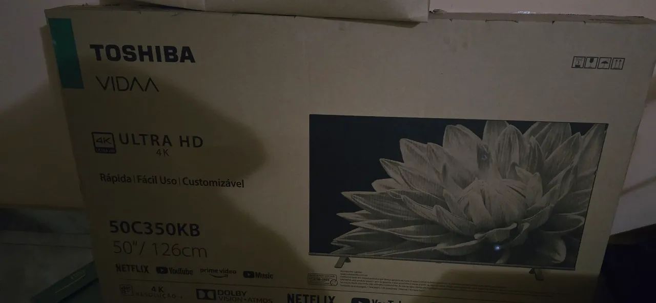 Tv 4k Smart, 50 polegadas - Foto 2