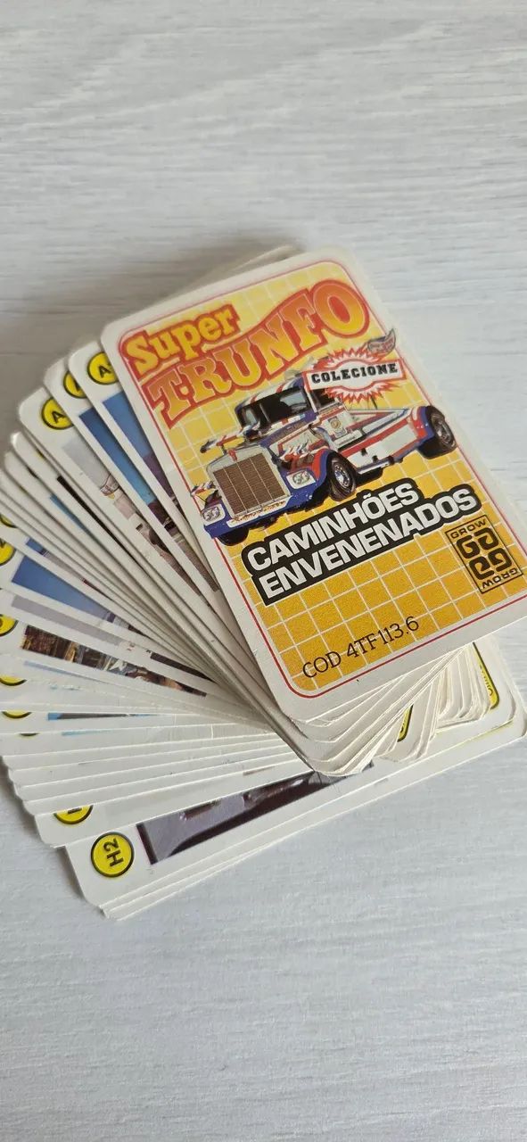 Super Trunfo Caminhões Envenenados  - Foto 2
