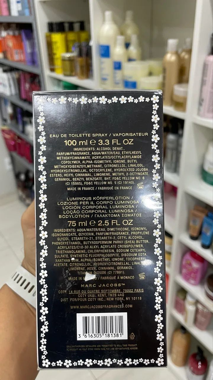 Kit Daisy Marc Jacabs 100ml + loção corporal 75ml - Foto 3