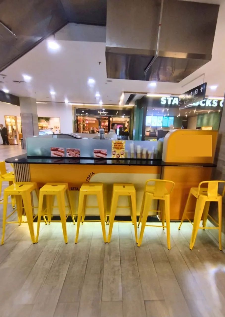 Quiosque Shopping 3mx3m com pedra de granito - Foto 2