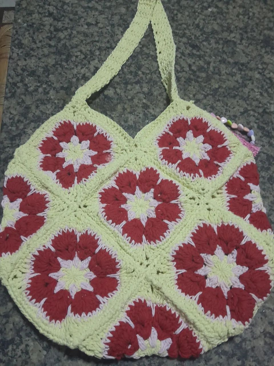 Vendo Bolsa De Crochê - Foto 4