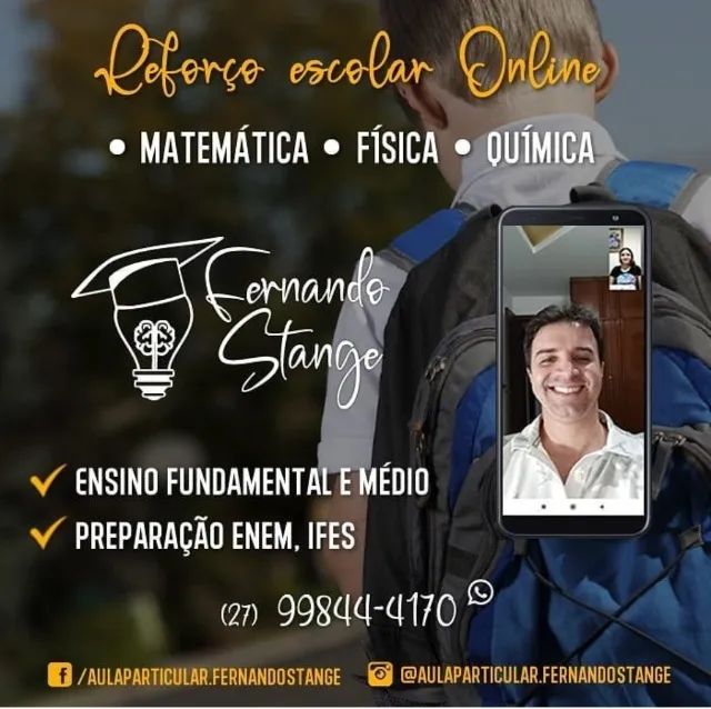 Aula de Química, Física e Matemática para vestibulares e concursos